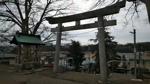 健速神社の鳥居