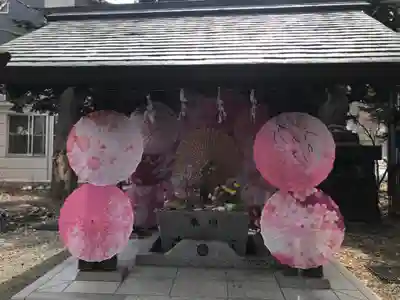 札幌諏訪神社の手水舎