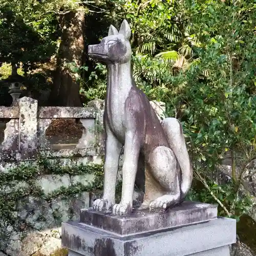 五の宮神社の狛犬