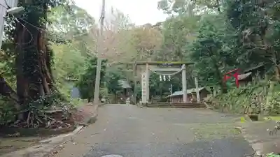 天照皇大神社の鳥居