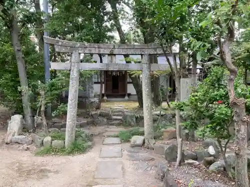 川之江八幡神社の鳥居