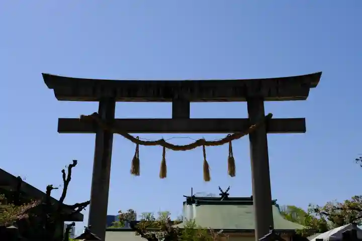 難波大社 生國魂神社の鳥居