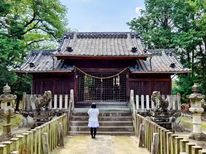 南山神明社の本殿・本堂