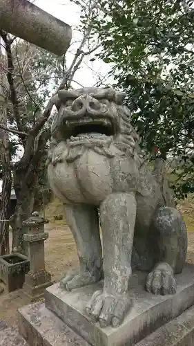 鹿島神社の狛犬