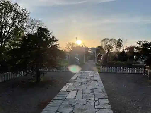 滝川神社の景色