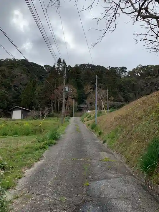 白山神社の周辺