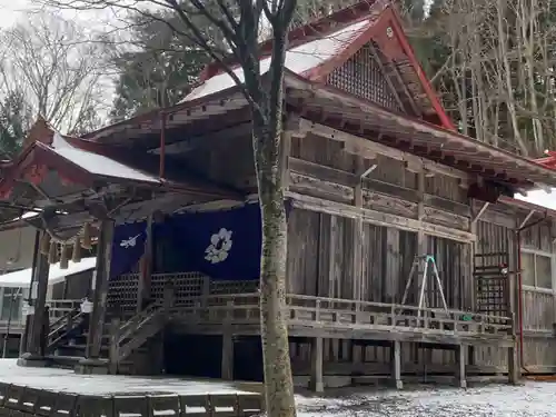 九戸神社の本殿