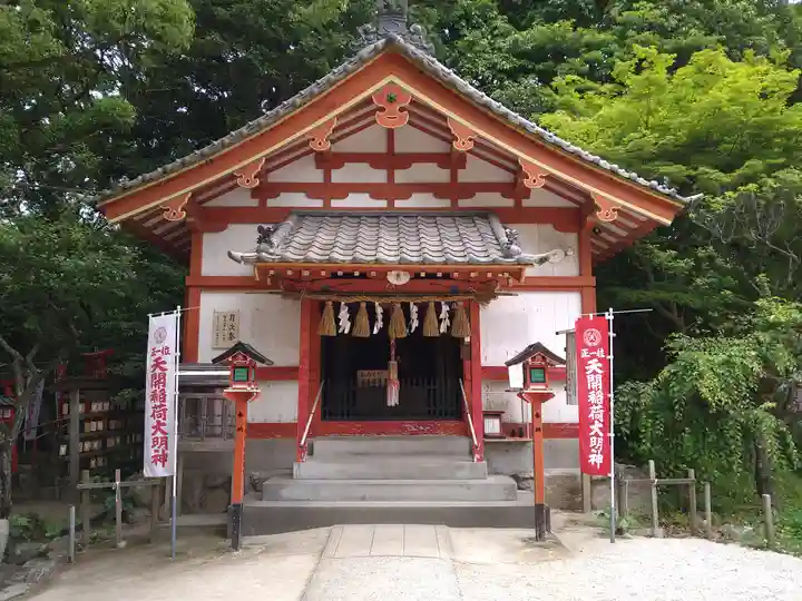 天開稲荷社の本殿・本堂