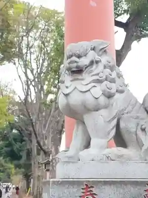 武蔵一宮氷川神社の狛犬