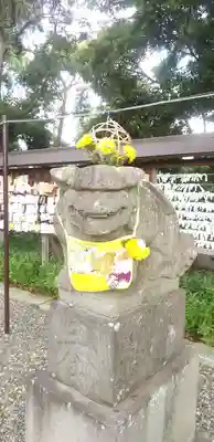 菊田神社の狛犬