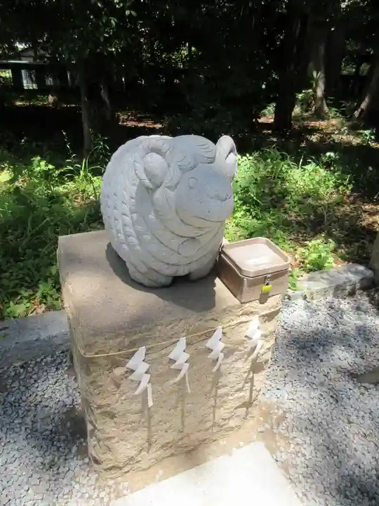 甲斐國一宮 浅間神社の狛犬