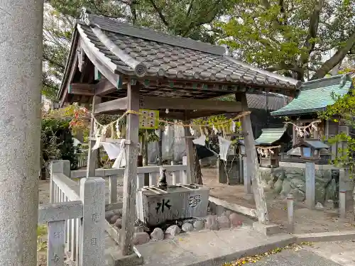 岐佐神社の手水