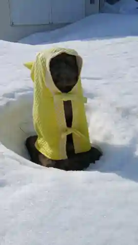 天塩厳島神社の狛犬