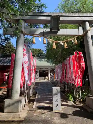 白岡八幡神社の鳥居