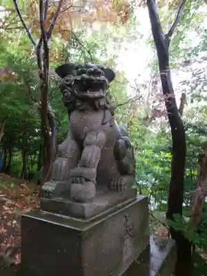 平岸天満宮・太平山三吉神社の狛犬