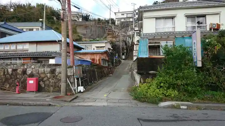 須崎弁天堂の周辺