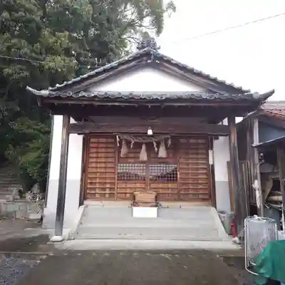 白山社の本殿・本堂