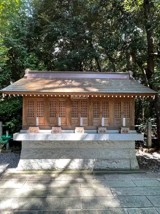 越ヶ谷久伊豆神社の末社・摂社