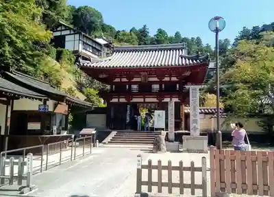岡寺（龍蓋寺）の山門・神門
