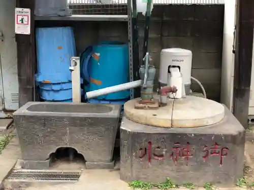 牛込柳町天祖神社の手水舎