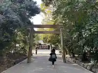 上知我麻神社(熱田神宮摂社)の鳥居