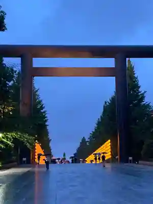 靖國神社の鳥居