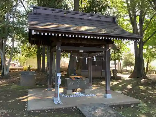下保谷天神社の手水舎
