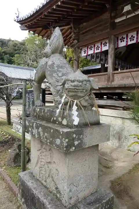 河上神社の狛犬