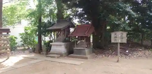 初富稲荷神社の末社・摂社