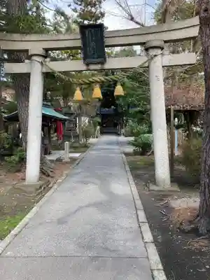 淺野神社の鳥居