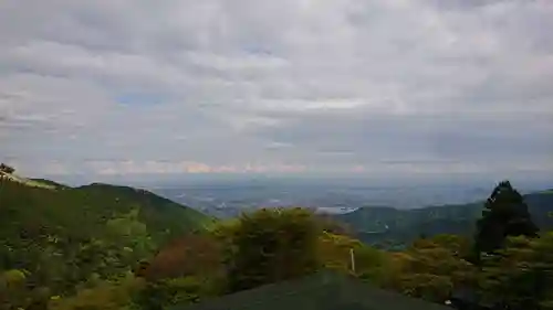 大山阿夫利神社の景色