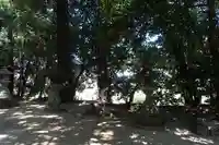 忍坂山口坐神社の自然