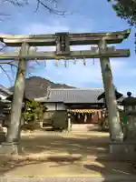 高屋神社の鳥居