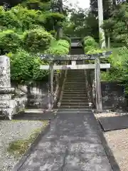 津田明神　安楽寺の鳥居