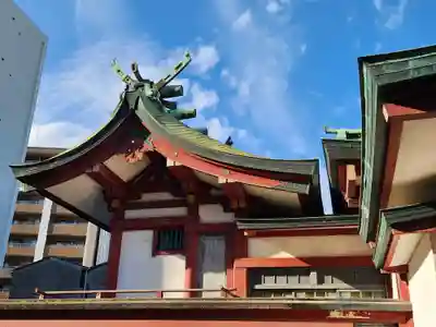 豊崎神社の本殿・本堂