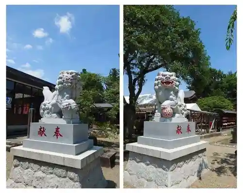 荘内神社の狛犬