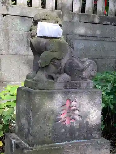  六本木天祖神社の狛犬