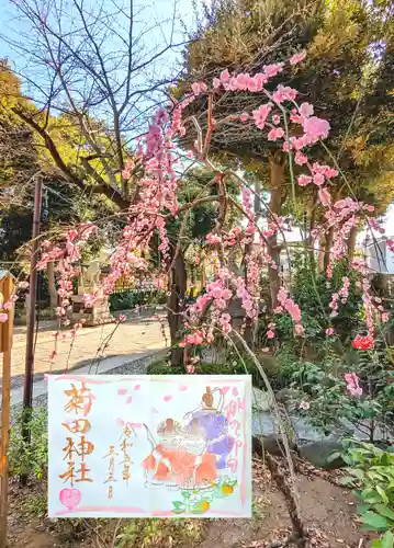 菊田神社の御朱印