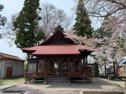 弘前八坂神社の本殿・本堂