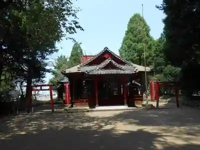 島津稲荷神社の本殿