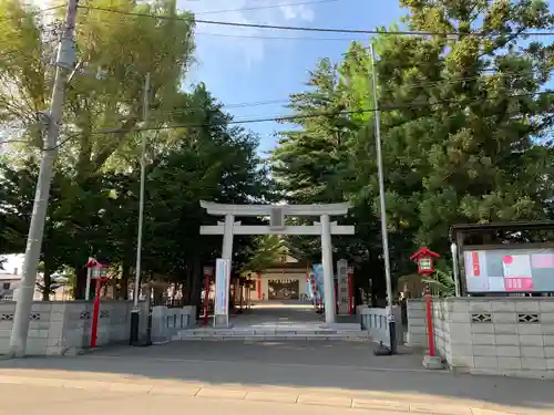 発寒神社の鳥居