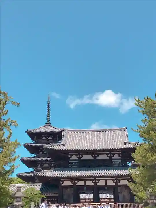 法隆寺の山門・神門