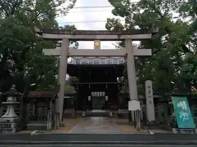 御霊神社(上御霊神社)の鳥居