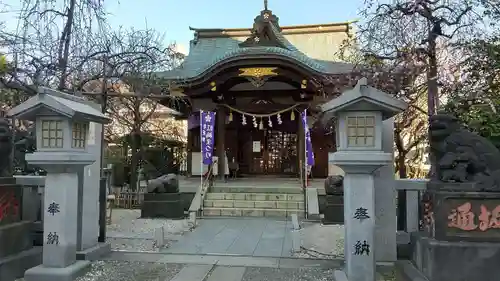牛天神北野神社の本殿・本堂