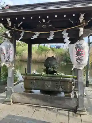 寛永寺不忍池弁天堂の手水舎