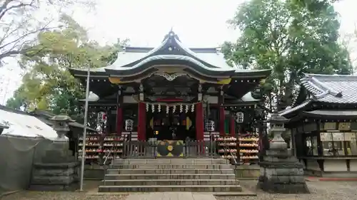 南沢氷川神社の本殿・本堂