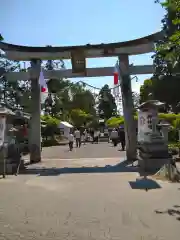 三大神社の鳥居