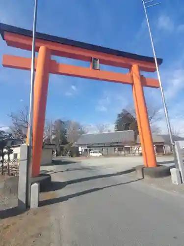 皆野椋神社の鳥居