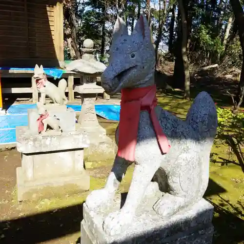 稲荷神社の狛犬