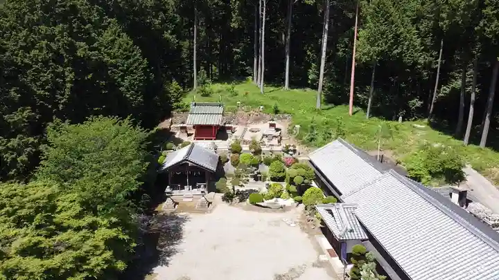 大保八坂神社の景色